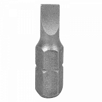 Вставка (бита) торцевая 1/4", Slotted, 5х0.8 мм, L = 25 мм KING TONY 102505S1