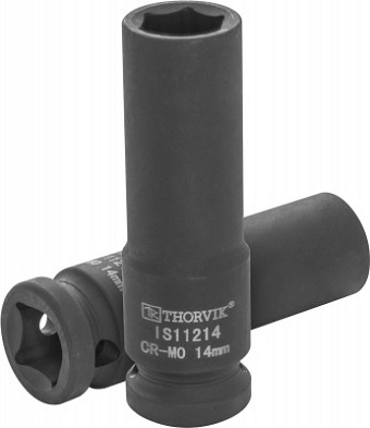 Головка торцевая ударная глубокая 1/2"DR, 14 мм Thorvik IS11214