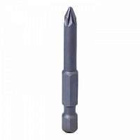 Вставка (бита) торцевая 1/4";, Pozidriv, PZ1, L = 50 мм, для шуруповерта KING TONY 715001Z