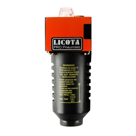 Licota PAP-C614B Лубрикатор для пневмоинструмента, 3/8", усиленный