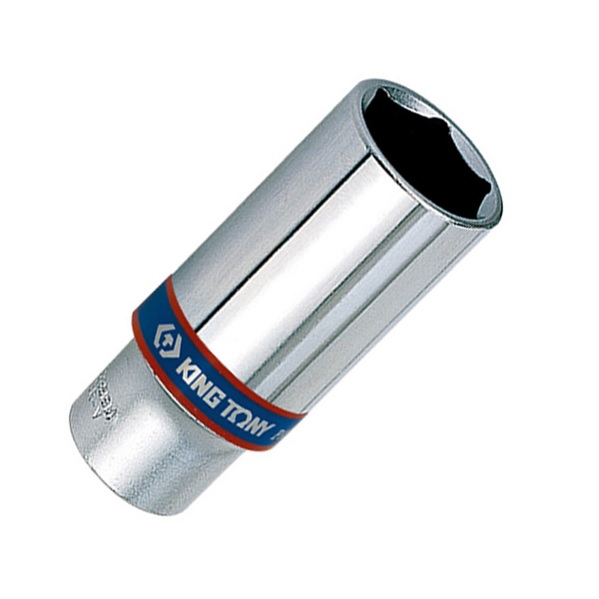 Головка торцевая глубокая шестигранная 3/8", 24 мм KING TONY 323524M