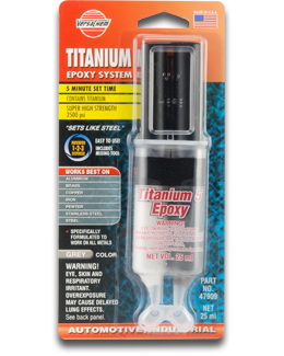 Клей универсальный эпоксид с титаном 2-х компон. titanium-klej