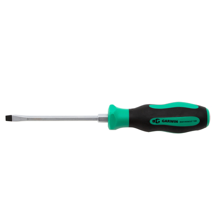 GARWIN PRO 634145-SL5,5*100 Отвертка усиленная цельнометаллическая SL5.5, 100 мм