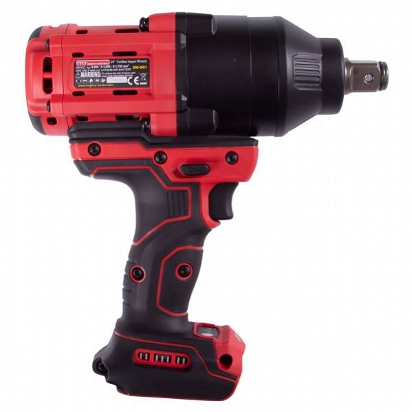 Гайковерт аккумуляторный ударный MIGHTY SEVEN DW-601, 3/4", 1900 Нм, 18 В