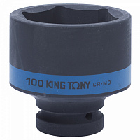 Головка торцевая ударная шестигранная 1", 100 мм KING TONY 8535A0M