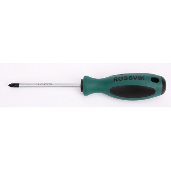 Отвертка крестовая ROSSVIK PH2150 (PH2*150 мм)