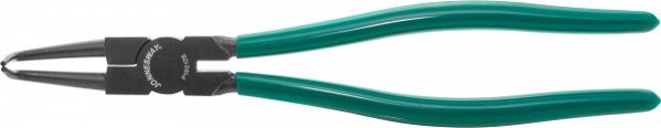 Щипцы изогнутые для стопорных колец jonnesway P18012B удлиненные с ПВХ рукоятками, сжим, 85-165 мм, 3.5-4.0 мм, 310 мм