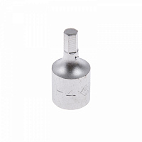 Насадка (бита) торцевая 1/4", HEX, 4 мм, L = 25 мм KING TONY 201504MX