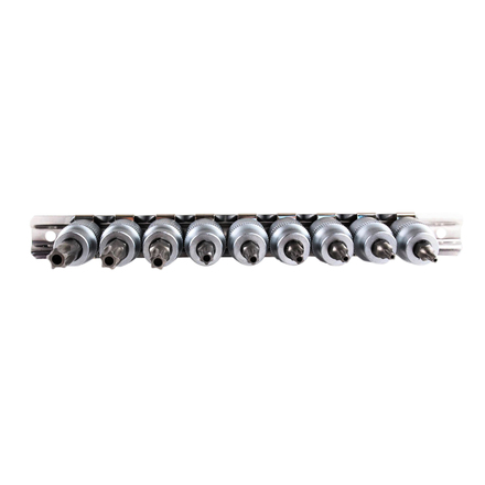 Licota ATF-4004(ATA-0360) Набор 5-ти конечных звезд на головках 3/8" 9 пр.