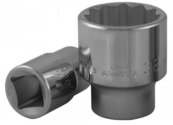 Головка торцевая S04H6341, 12-гранная, 3/4"DR, 41 мм