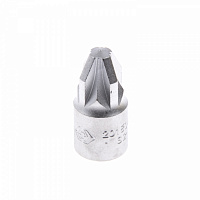 Насадка (бита) торцевая 1/4" Pozidriv №4, L = 25 мм KING TONY 201804X