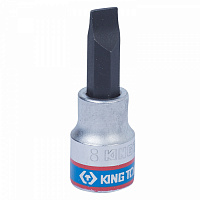 Насадка (бита) торцевая 3/8", Slotted, 1,2х8 мм, L = 50 мм KING TONY 302208