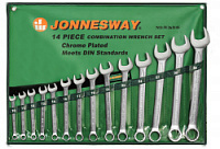 Набор ключей гаечных комбинированных в сумке JONNESWAY W26114S (10-32 мм, 14 предметов)