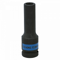 Головка торцевая ударная глубокая шестигранная 1/2", 10 мм KING TONY 443510M