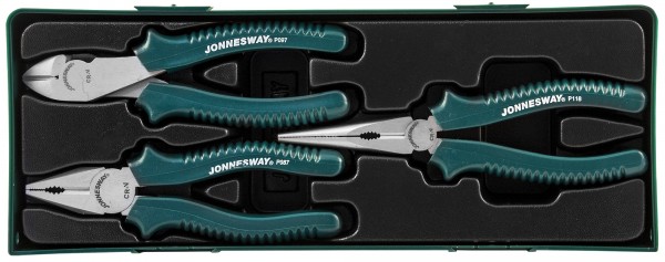 Тележка инструментальная с инструментом в ложементах JONNESWAY C-7DW146, 147 предметов