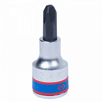 Насадка (бита) торцевая 1/2", Phillips, PH4, L = 60 мм KING TONY 402104