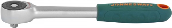 Рукоятка трещоточная ротационная R6603, со сквозным приводом 3/8"DR, 60 зубцов, 240 мм