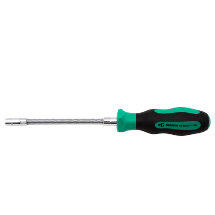 GARWIN PRO 634500-7*150 Отвертка торцевая 6гр., 7 мм, 150 мм, гибкая, для хомутов