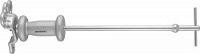 Съемник ступиц и полуосей с обратным молотком JONNESWAY AE310017, PCD 4/5 x (max) 130 мм