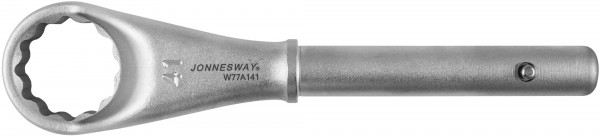 Ключ накидной усиленный Jonnesway W77A141, 41 мм, d21.5/265 мм