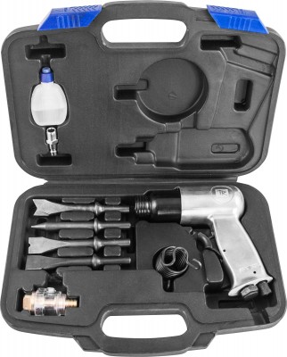 Молоток пневматический Thorvik AHK9150 (150 мм) 9 предметов