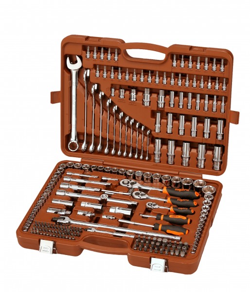 OMT216S Набор инструмента универсальный 1/4", 3/8", 1/2"DR, 216 предметов
