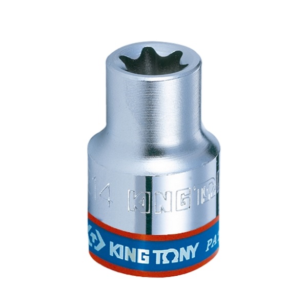 Набор торцевых головок 3/8";, TORX Е-стандарт, E4-E18, 11 предметов KING TONY 3121PR