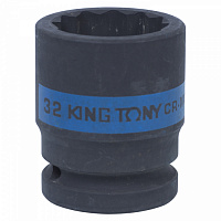 Головка торцевая ударная двенадцатигранная 3/4", 32 мм KING TONY 653032M