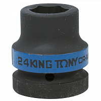Головка торцевая ударная шестигранная 1", 24 мм KING TONY 853524M