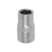 Головка торцевая стандартная шестигранная 1/2", 15 мм МАСТАК 000-40015