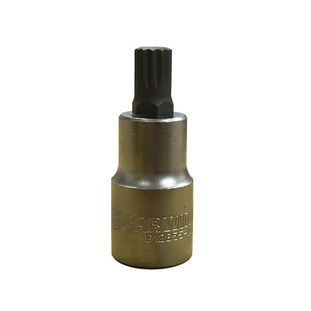 GARWIN PRO 612655-M12 Головка торцевая с вставкой spline 1/2" M12 L=55 мм