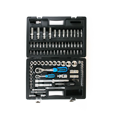 Licota ALK-8010F Набор инструмента 1/2" и 1/4" 94 предмета