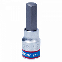 Насадка (бита) торцевая 1/4", HEX, 7 мм, L = 37 мм KING TONY 203507