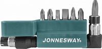 Комплект вставок-бит JONNESWAY S08H208S (1/4") 8 предметов