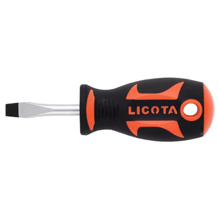 Licota ASD-5303865 Отвертка профессиональная короткая SL6.5, 38 мм