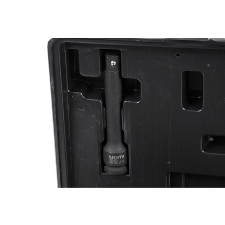 Licota PAW-04006RK2 Гайковерт пневматический ударный 1/2" 563 Нм (57 кГм) с головками 9-27 мм и аксессуарами, в кейсе