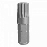 Вставка (бита) торцевая 1/4", SPLINE, М8, L = 25 мм KING TONY 102508M