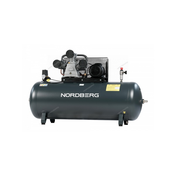 Компрессор воздушный поршневой NORDBERG NCP200/580, 580 л/мин, 200 л/бак, 380В