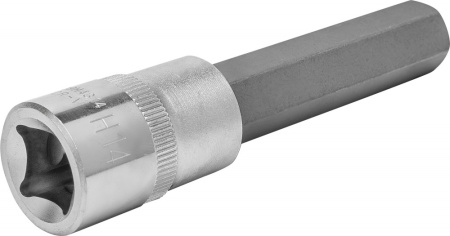 S09H4314 Насадка торцевая 1/2"DR с вставкой-битой шестигранной, H14, 100 мм