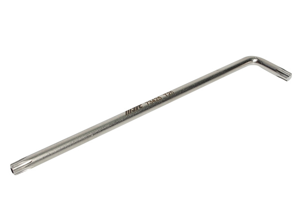Ключ TORX Г-образный удлиненный JTC-73425 (T25H, L=126 мм)