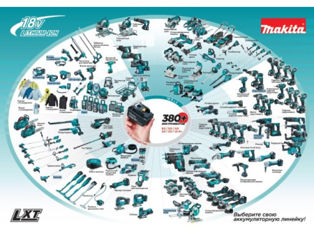 Аккум. пылесос MAKITA LXT DCL184Z в кор.