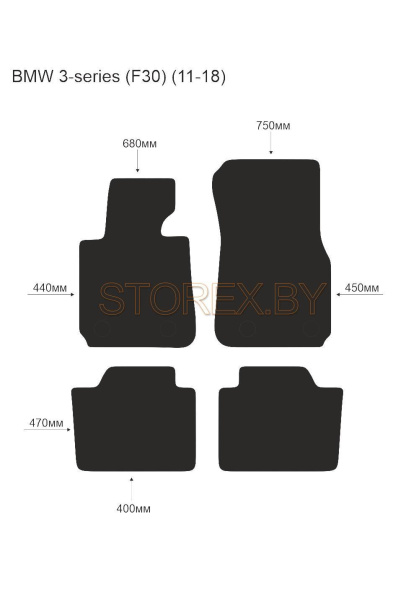 BMW 3-series (F30) (11-18) copy