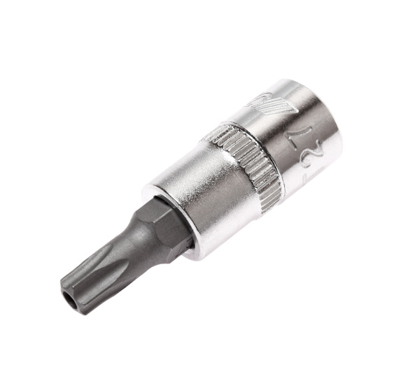 Бита-головка с отверстием JTC-23527 (1/4", TORX, T27Hх37 мм)