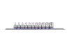 Набор торцевых головок 3/8";, TORX Е-стандарт, E4-E18, 11 предметов KING TONY 3121PR