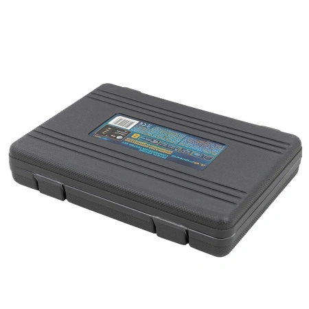 Индикатор компрессии бензинового двигателя Profi 8пр.(0-21Bar, М10, М12, М14, М18 + 2 жестких прижимных адаптера-переходника) , в кейсе