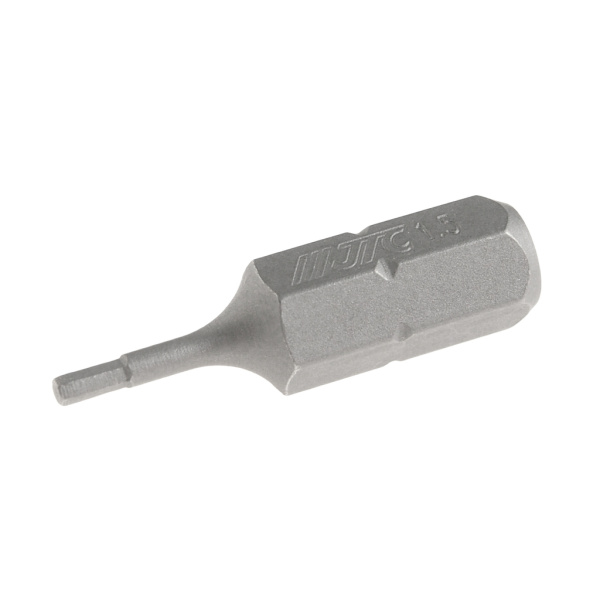 Бита HEX 6-ти гранная JTC-11525015 (H1,5х25 мм, 1/4" DR, S2)