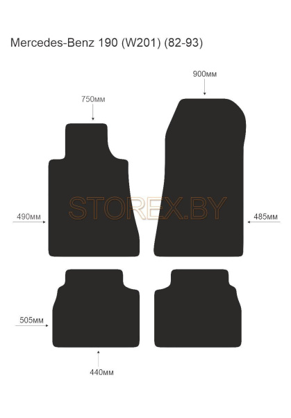Mercedes-Benz 190 (W201) (82-93) copy