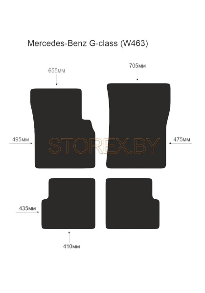 Mercedes-Benz G-class (W463) copy