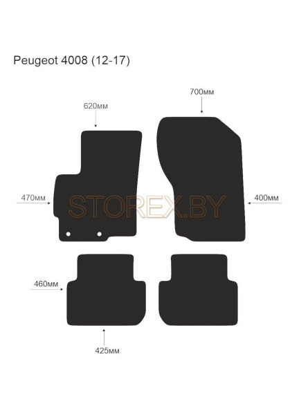 Peugeot 4008 (12-17) copy