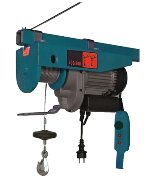 Таль подвесная 500/1000 кг (220V, 1800W, высота подъема: 500кг - 12м, 1000кг - 6м)